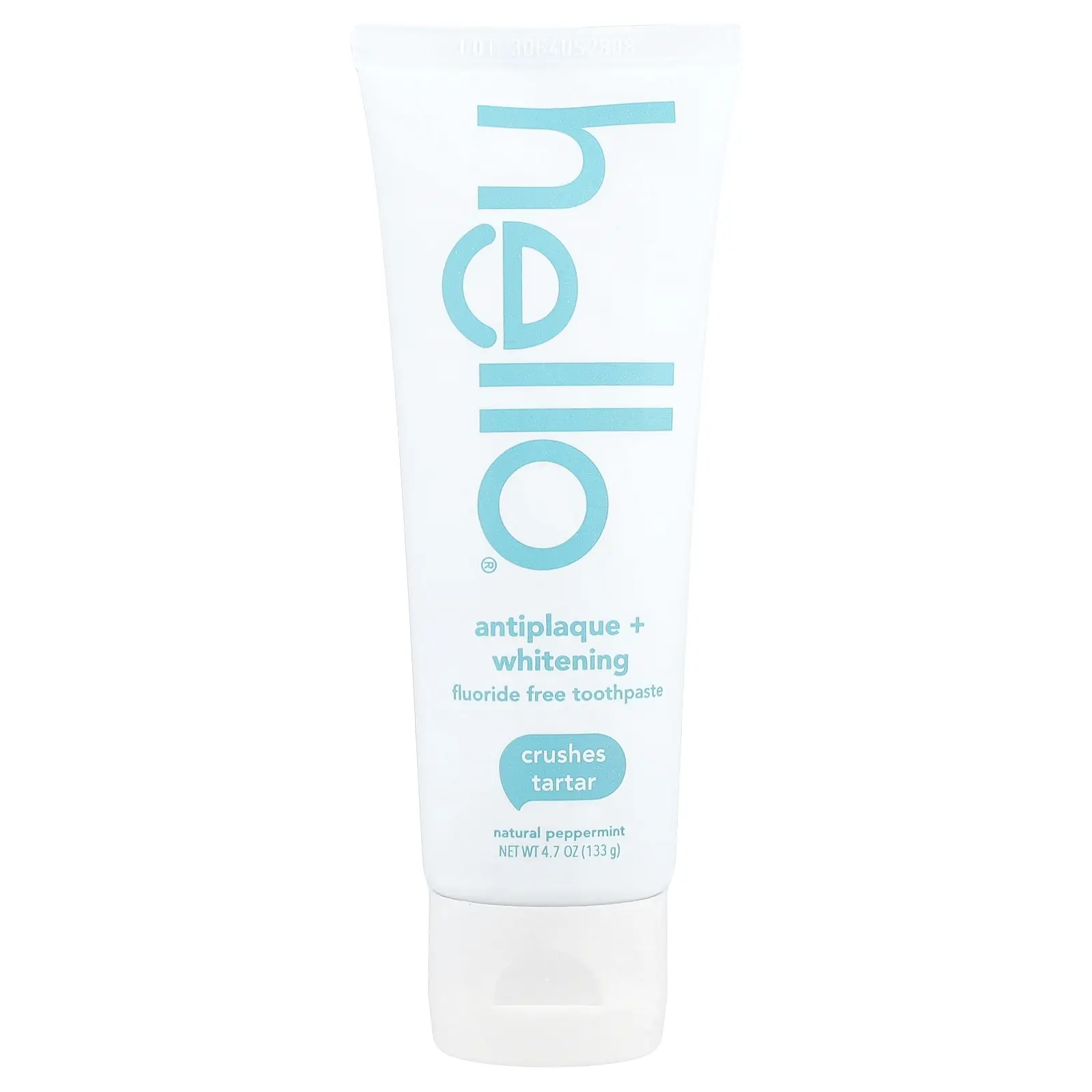 Hello Antiplaque + Whitening Fluoride Free Toothpaste, Natural Peppermint, 4.7 oz (133 g)