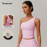 MASKERT Women's Sports Tank Top Built-in Bra Stretchy Buttery Soft Stylish for Yoga & Workout summerwins Sleeveless Sporty Design