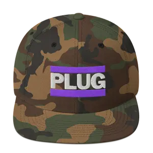 PLUG | CAMO | Snapback Hat