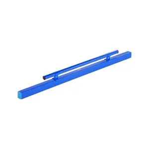 VEVOR Concrete Screed, 48 Inch Screed with Level Vial, Easy Cleanup End Cap Design, Aluminum Lightweight Reversable Handle for Leveling Floors, Small-Scale Construction and Home Renovation