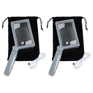 Living Glow Rechargeable 3X/6X Magnifiers - 2-pack