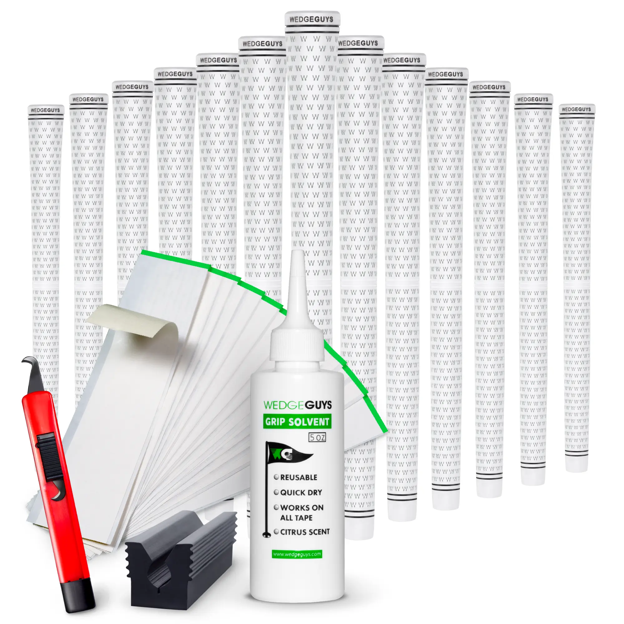 GLP Golf Grips & Kit Bundle - Choose Size and Color