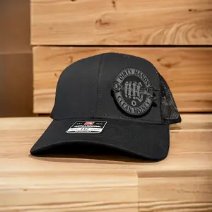 Mechanic Hat for Those Who Work Hard with Dirty Hands, Durable Materials, Slogan