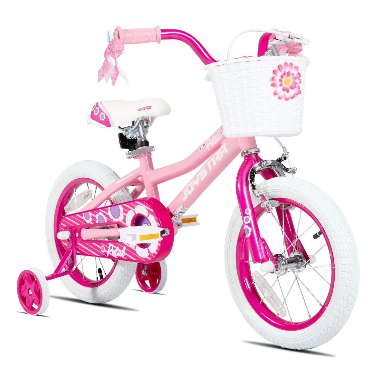 JOYSTAR Girls Bike for Toddlers and Kids Age 3-10 Years, 12 14 16 20 Inch Kids Bike with Training Wheels and Handbrakes, 20 Inch Bike with Kickstand, Multiple Colors