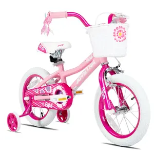 JOYSTAR Girls Bike for Toddlers and Kids Age 3-10 Years, 12 14 16 20 Inch Kids Bike with Training Wheels and Handbrakes, 20 Inch Bike with Kickstand, Multiple Colors