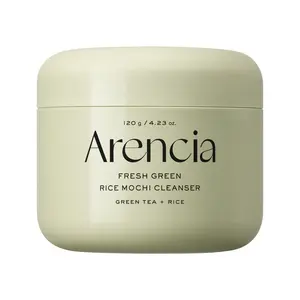 [Arencia] Fresh Green Rice Mochi Cleanser 4.23 oz. (120g)ㅣ Gentle Foaming Facial Cleansing for Clogged Pores and Acne-Prone Skin