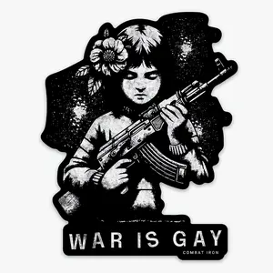 War Is Gay Decal