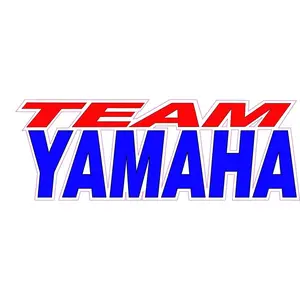 Yamaha Team Decal - Decorative Sticker for Motorcycles