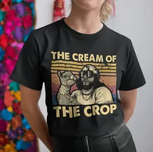 Vintage Macho The Cream of The Crop Vintage Funny Vintage Retro T-Shirt, Randy Savage Shirt, Macho Man Shirt, Movie 80s 90s Shirt