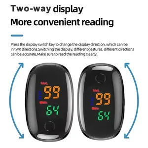 Track Your Health at Home!  Easy-to-Read Digital Pulse Oximeter – A Must-Have for Every Family