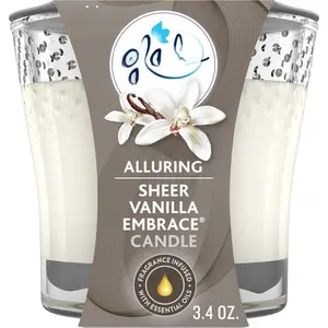 Candle Jar, Air Freshener, Sheer Vanilla Embrace, 3.4 Oz