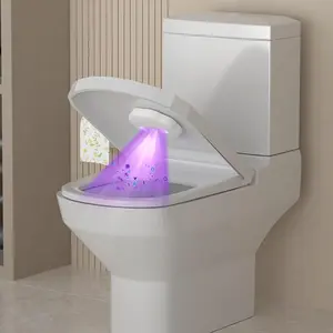 Automatic UV Toilet Sanitizer Light, Kills 99.9% Germs & Viruses, USB Charging, Easy Installation for Bathroom, Hotel & Home - Smart Toilet Cleaner