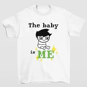 The Baby Is Me Graphic Tee Funny Joe Bartolozzi Viral Meme Shirt