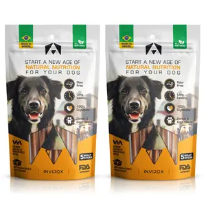 10 - Bully-Sticks For Dogs - 100% Natural, Grass-Fed Beef, One Ingredient