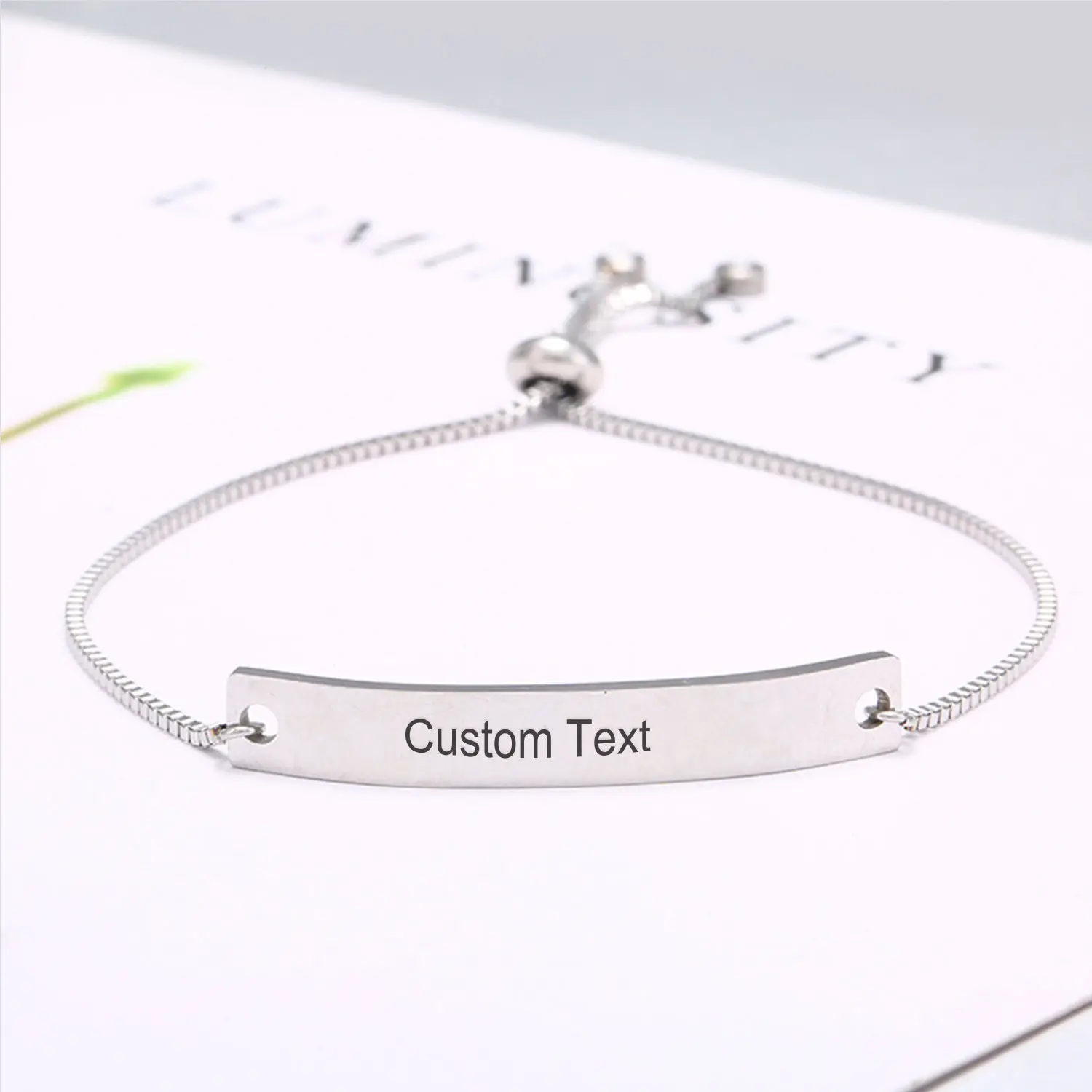 M1495 Stainless Steel Custom Bracelet Watersafe M1495 Stainless Steel Custom Bracelet Watersafe