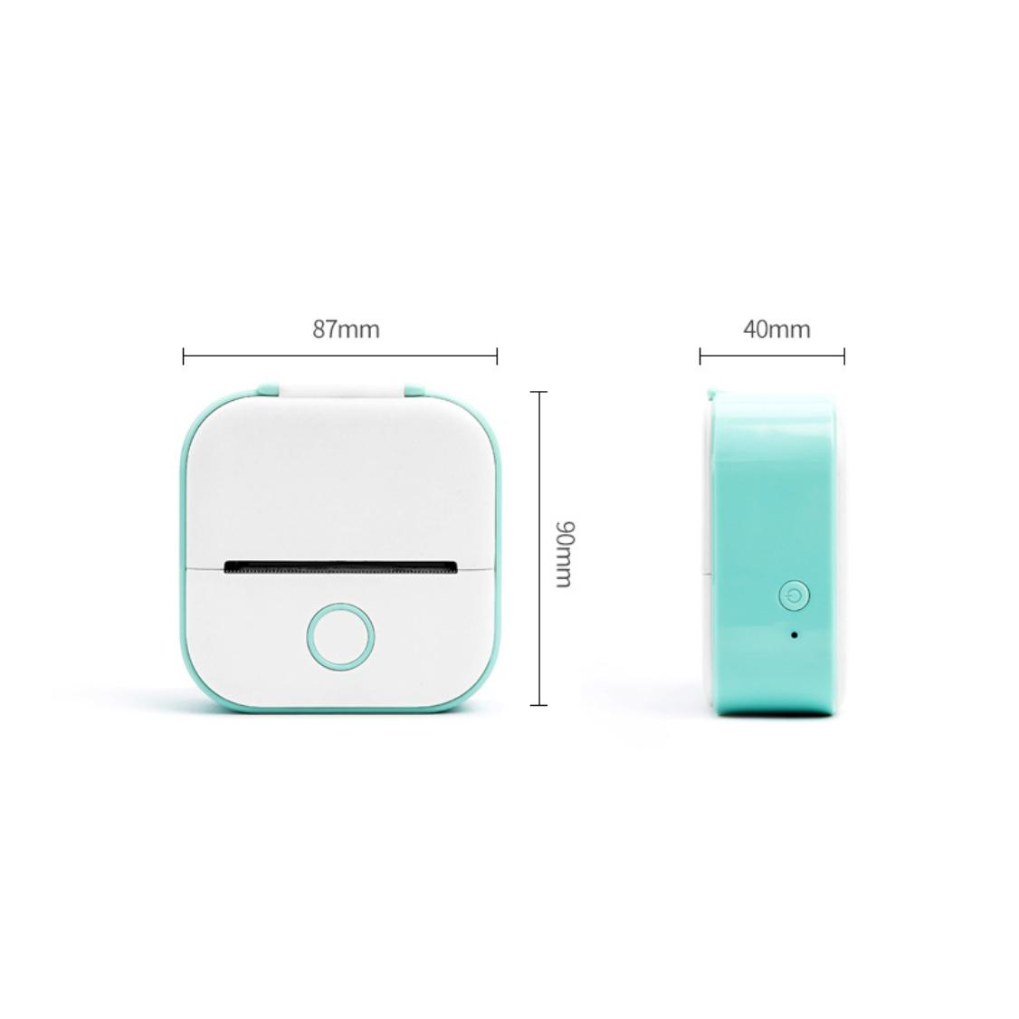 Portable Mini Thermal Label Printer Home Photo Printer Student Wrong Question Printer Bluetooth-compatible Mini Label Printer Price Tag