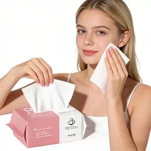 Disposable Face Towels 1/2/3/4/6/8/10 Packs Face Towels, Soft Dry Wipes Facial Cloths Towelettes for Washing and Drying, Facial Tissue for Cleansing, Skincare and Makeup Remover