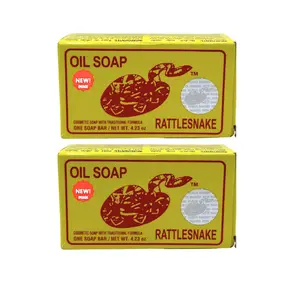 Jabon de Aceite Vibora de Cascabel (140g) for Acne Skincare Treatment 2pk - Skin Repair Anti Blemish Drying Enzyme Spot Remover