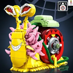 Sci-Fi Mutant Snail Building Set with Elegant Gift Box, 738 Pieces Collectible Model, Perfect Holiday and Kids Gift