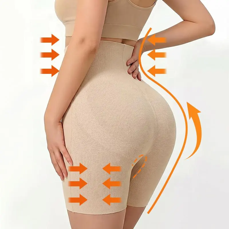 Sculpted with Intelligence High-Waist Tummy Control 3D Peach Lift Stay-Put Waistband Shapewear for a Sleek Core