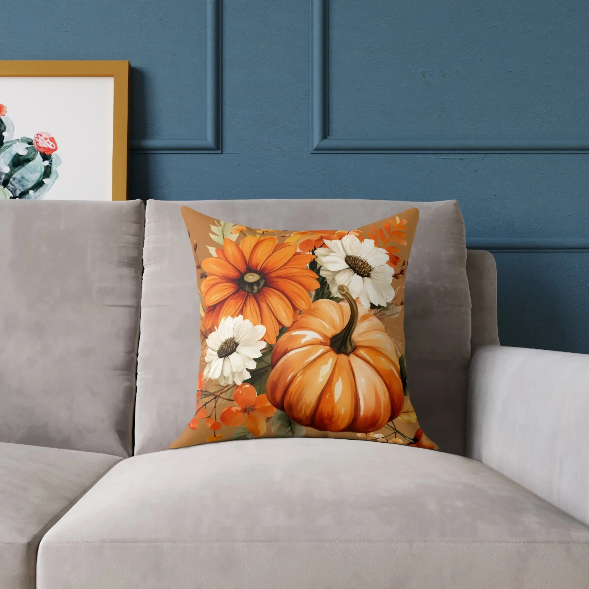 Autumn Floral Pillow