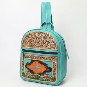 Benson Park Western Leather Backpack