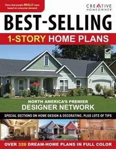 USED-Best-selling 1-story Home Plans by Editors of Creative Homeowner (Paperback)