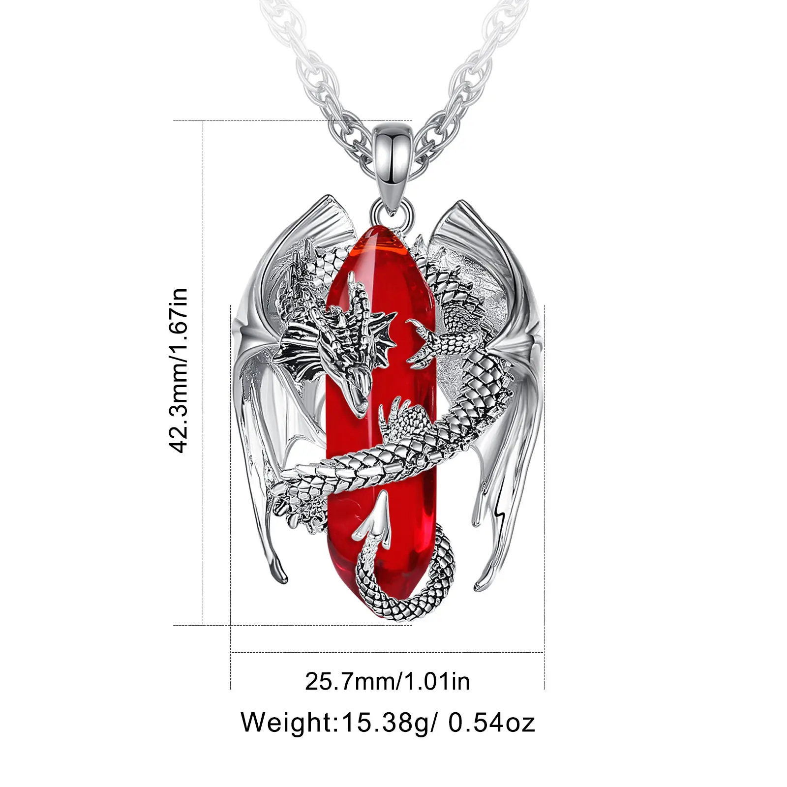 Large Dragon Red Quartz