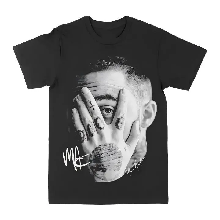 Unisex 90s Hip Hop Graphic T-Shirt - Big Face Vintage Rap Music Top, Breathable Short-Sleeve Fabric, Streetwear Aesthetic Fan Gift