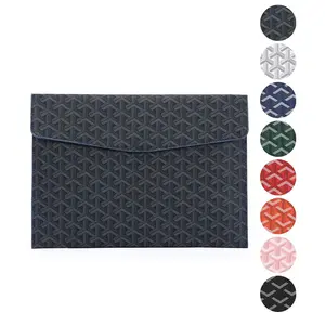 A4 Padfolio Document Organizer Sleeve Fits A4 Paper for MacBook iPad Tablet Magnetic Closure Slim Scratch-Resistant for Office School Gift for Students Professionals tiktokshopspringglowup