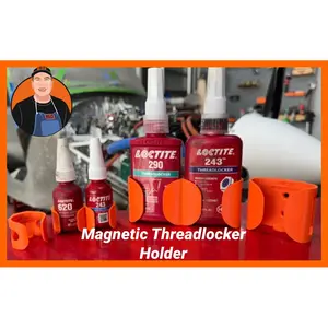 Magnetic Threadlocker Holder For Loctite – Organized, Upright, Within Reach, Grab-And-Stick Convenience