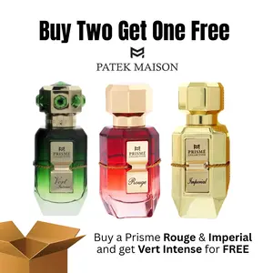 BOGO Offer: Prisme Rouge & Imperial + FREE Prisme Vert Intense 1.0oz | Patek Maison