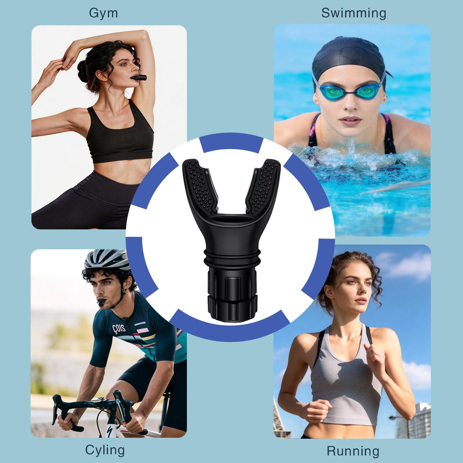 Portable breathing exercise device for lungs, Breathing trainer with Resistance Adjustable, Lung Trainer with excellent quality silicone, Improve Breathing Capacity and Endurance,Easy to Clean and Use,Father's Day Gift Portable breathing exercise device for lungs, Breathing trainer with Resistance Adjustable, Lung Trainer with excellent quality silicone, Improve Breathing Capacity and Endurance,Easy to Clean and Use,Father's Day Gift