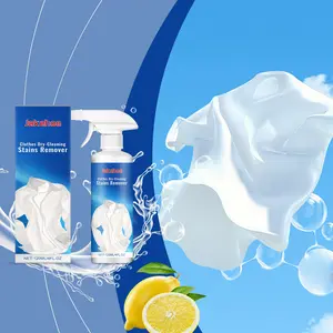 Clothing Dry Cleaning Stain Remover (120ML), Dry Wash Spray, Spot Stain Eliminator, Removes Stubborn Stains, Dry Cleaner, No Water Needed, Effective Clothing Care