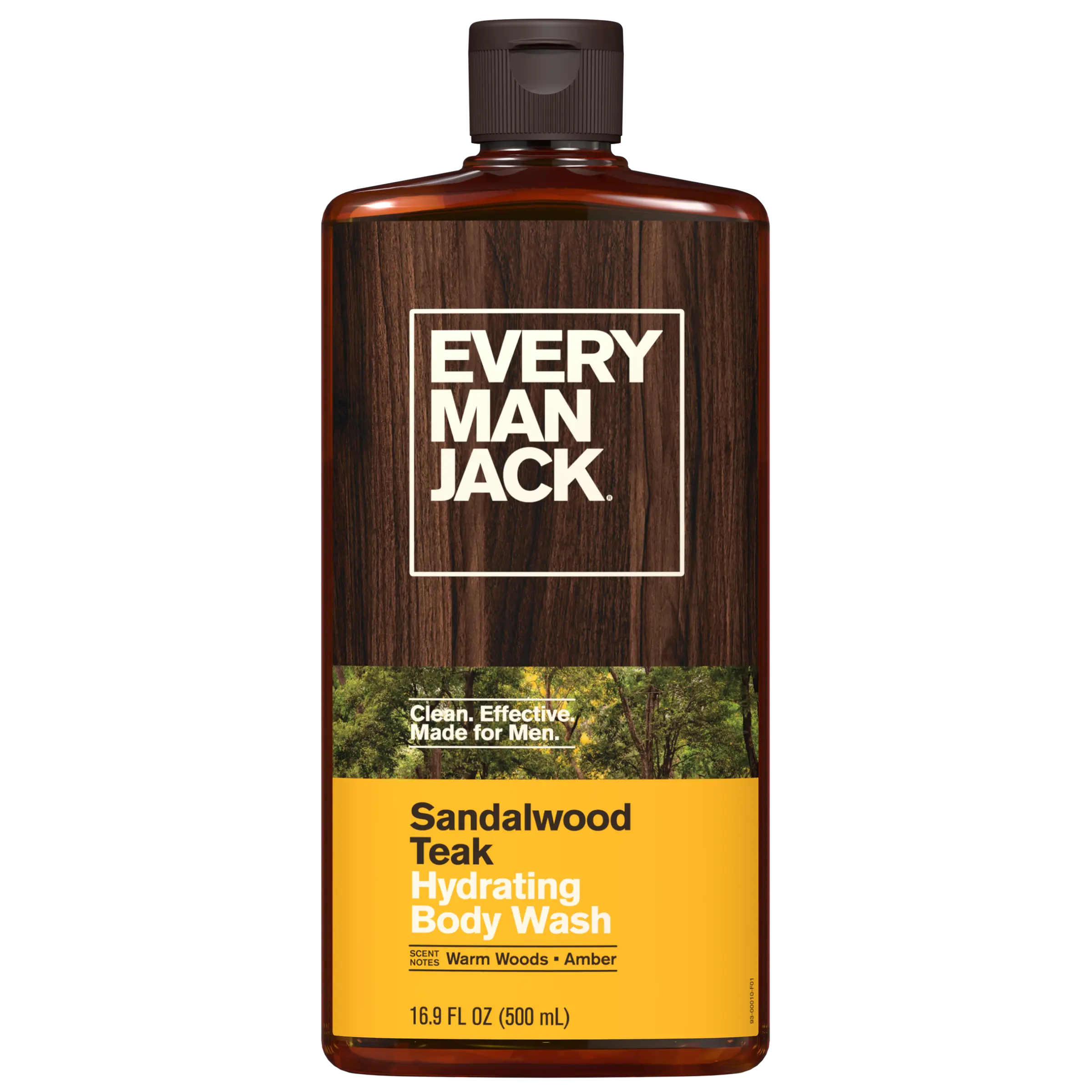 Every Man Jack Men’s Body Wash, Hydrating Body Soap With Glycerin, Dye, Phthalate and Paraben Free Bodywash – Scented 16.9 Fl Oz