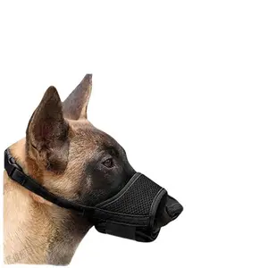 Breathable Dog Muzzle – Adjustable Anti-Bite, Anti-Bark Pet Mouth Guard for All Dog Sizes