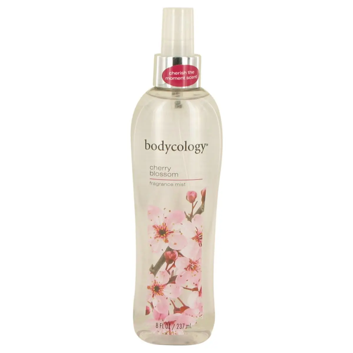 Bodycology Cherry Blossom Fragrance Mist, Elegant Perfume with a Long-Lasting Floral Scent for Women, 8 fl oz, Elegant Perfume Mist, Mist Spray Bottle