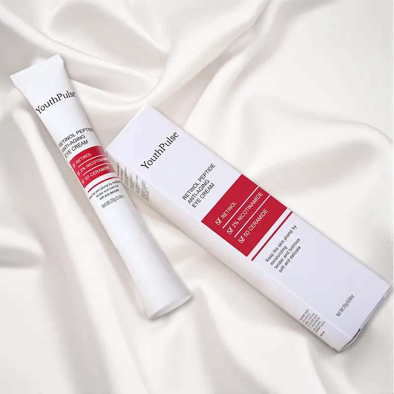 YouthPulse Retinol & Peptides Eye Cream - Unisex Anti-Wrinkle, Firming, Brightening Hydration Treatment for Eyes, Face & Neck - Suitable for All Skin Types