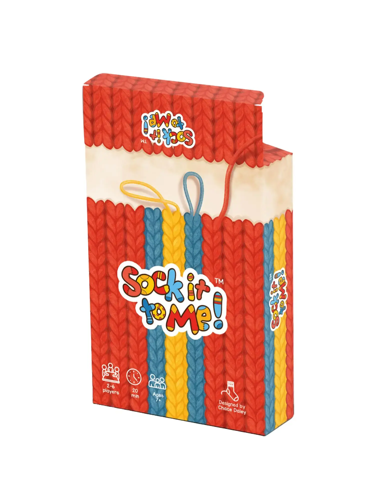 Sock it to Me! Card Game, 2-6 Players, Ages 7+ Family Fun, 20 Min Play Time