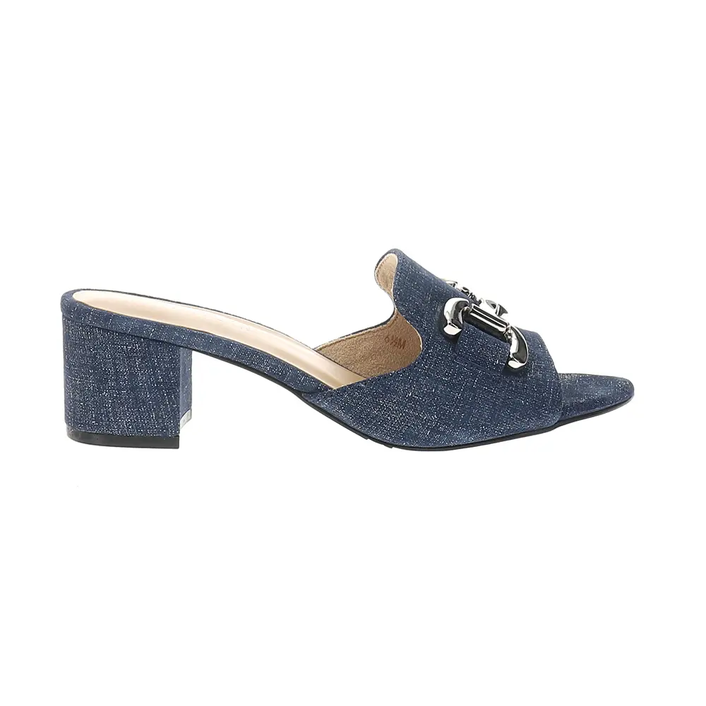 VANELi Womens Oksana Block  Casual Sandals Casual Low Heel 1-2" - Blue