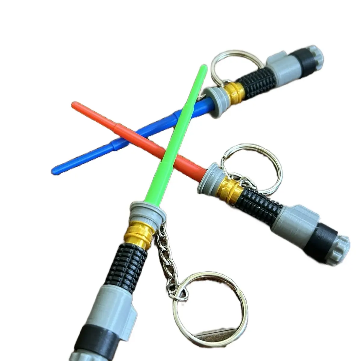 Mini Lightsaber Keychain - Perfect Geeky Accessory Mini Lightsaber Keychain - Perfect Geeky Accessory