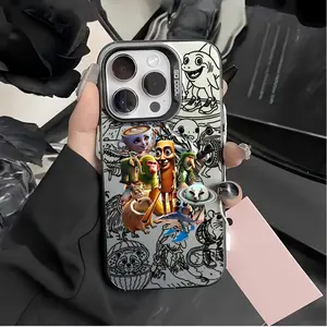 ITALIANO BRAINROT cartoon animal case, fashionable and popular, for iPhone 17 16 15 14 13 12 11 PRO MAX PLUS AIR and iPhone 16E AIR XR XS MAX 7 8 Plus Series Mobile Case, frosted drop-proof back cover, case gift.
