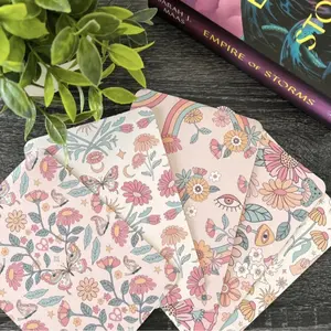 Retro Groovy Kindle Device Inserts Multicolor Durable Cardstock for Clear Case Covers Colorsoft Paperwhite Accessory Skins Readers Gift Reading Accessories Smartphone