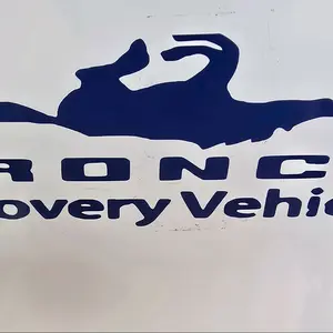 Bronco Recovery Vehicle Decal - Original Design for Vehicle Decoration