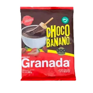 Granada Pack of 2 Bags Chocolate Granada para Choco Banano from Guatemala Original Flavor