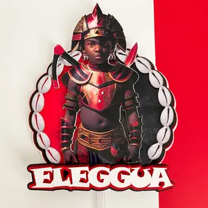 Eleggua Cake Topper para Fiesta de Santos Yoruba