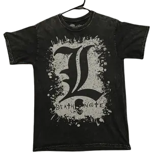 Y2k Death Note Shonen L Jump Vintage Graphic Tee, Lawliet Tee, Death Note Shirt, Manga Anime Shirt, Unisex T-Shirt, Anime Clothing, Top Menswear Womenswear Streetwear