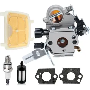 C1Q-S121C Carburetor w for Sthil MS171 MS181 MS211 MS 181 171 211 Gas Fuel Spark Plug 1139 120 1602