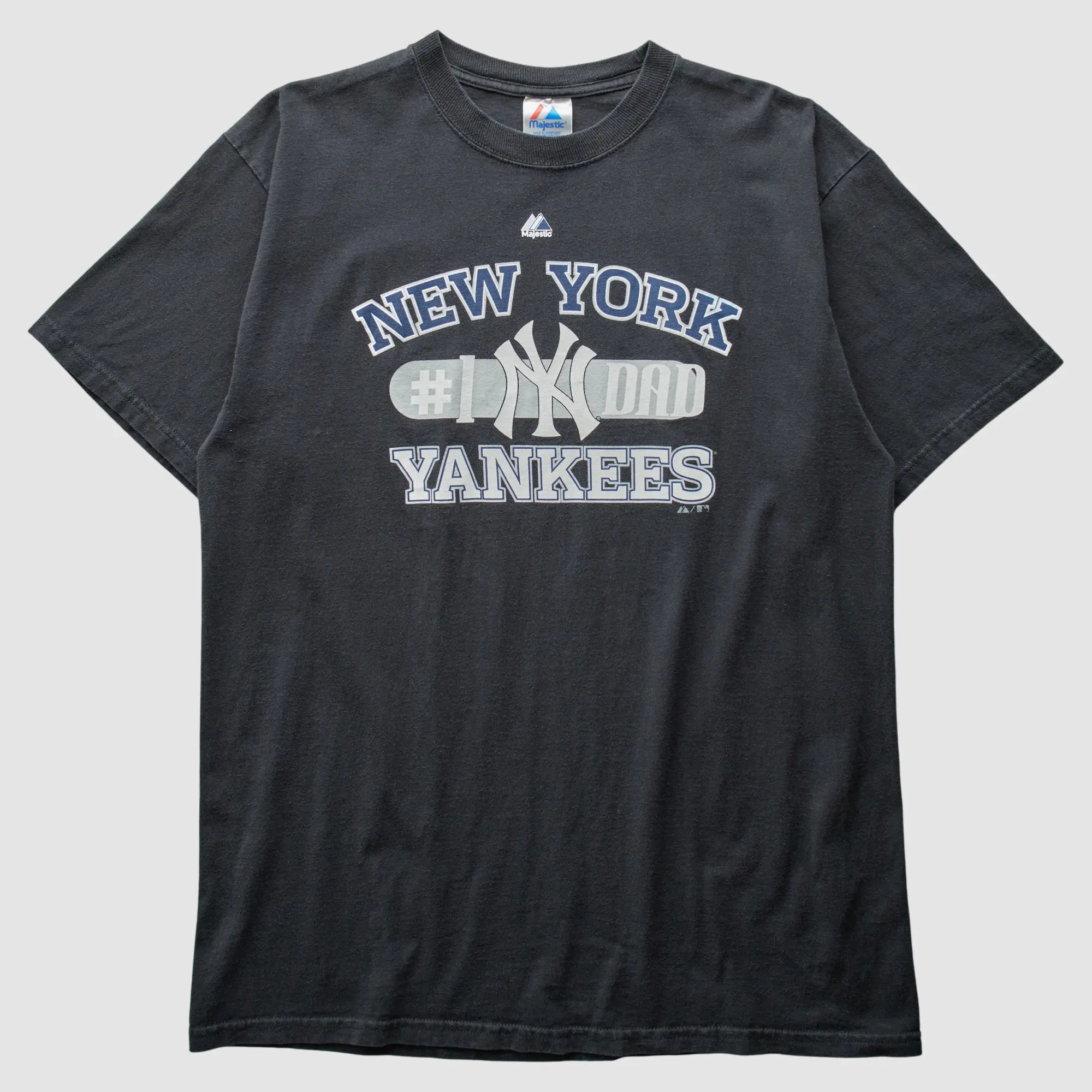 New York Yankees Majestic 2000s T-Shirt - Black - L