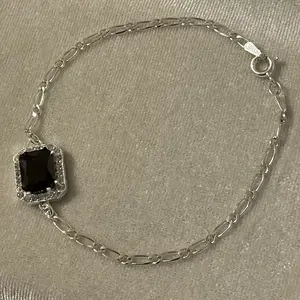 .925 sterling silver bracelet size 7.5"